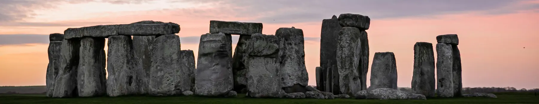 Stonehenge - a renowned prehistoric stone circle found in Wiltshire, England.